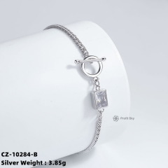 925 Sterling Silver Link Bracelet