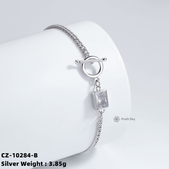 925 Sterling Silver Link Bracelet