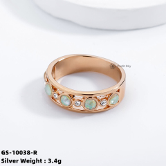 Opal Oasis Sterling Silver Ring