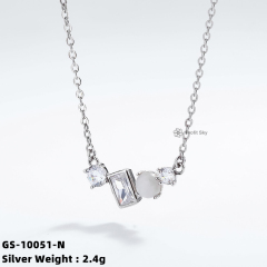 Ruby Red Romance: Sterling Silver Pendant