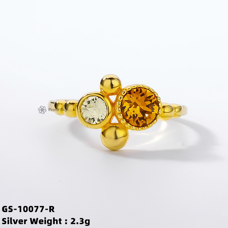 Topaz Twilight Sterling Silver Ring