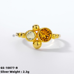 Topaz Twilight Sterling Silver Ring