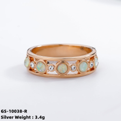 Opal Oasis Sterling Silver Ring