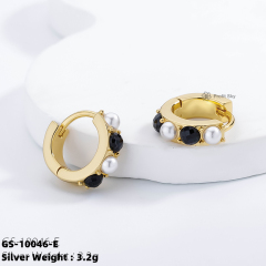 Vintage C-shaped Multiple Hollowed-Out Twist Earrings