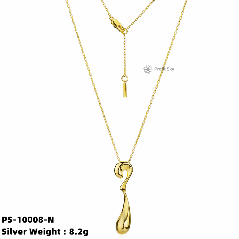 Timeless Beauty: Handcrafted Silver Pendant Necklace