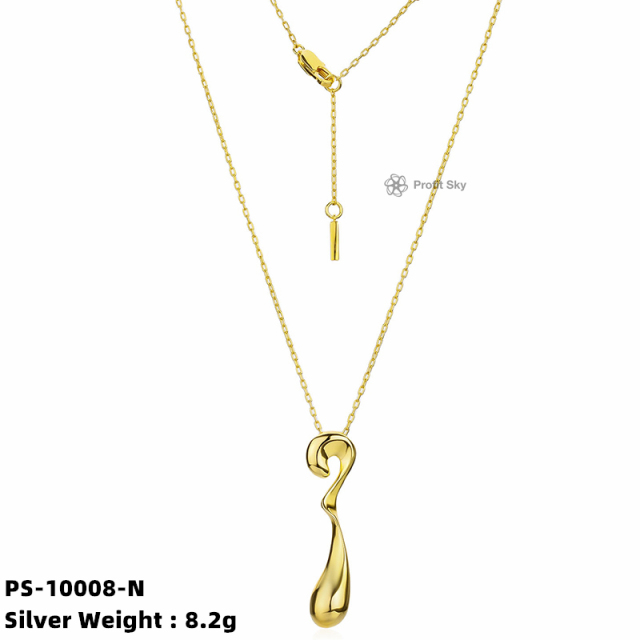 Timeless Beauty: Handcrafted Silver Pendant Necklace