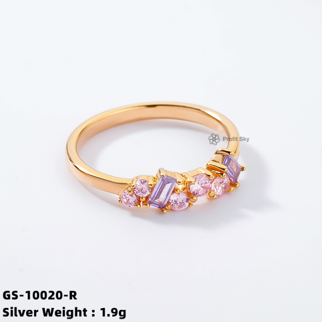 Sapphire Dreams: Silver Gemstone Ring