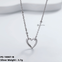 Elegant Simplicity: Sterling Silver Chain Necklace