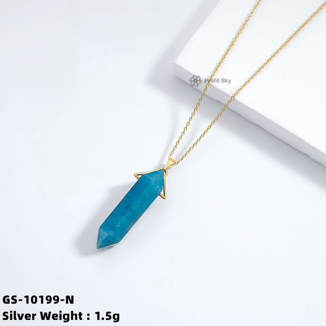 Lapis Lazuli Boho Silver Necklace