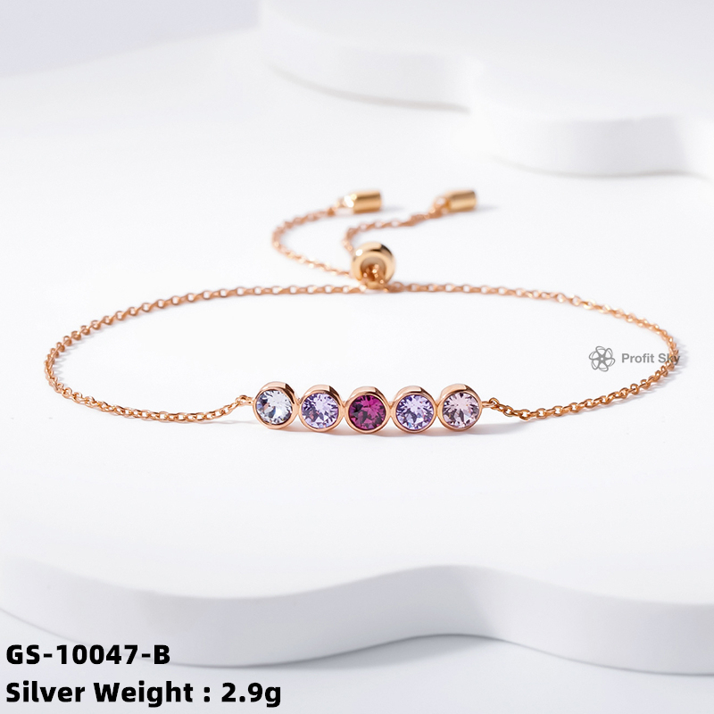 925 Sterling Silver Chain Adjustable Unique Bracelets