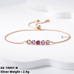 925 Sterling Silver Chain Adjustable Unique Bracelets