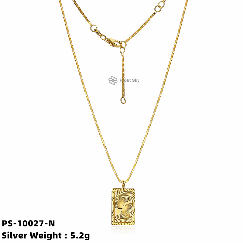 Customized Elegance: Personalized Silver Necklace