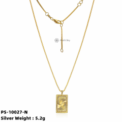 Customized Elegance: Personalized Silver Necklace