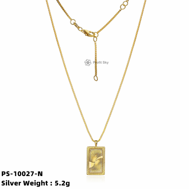 Customized Elegance: Personalized Silver Necklace