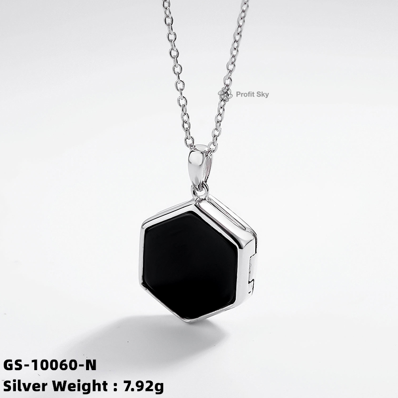 Gemstone Sterling Silver Necklace