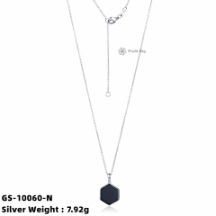 Gemstone Sterling Silver Necklace