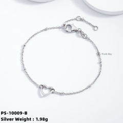 Peridot Perfection: Silver Gemstone Chain Bracelet