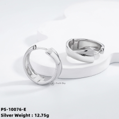 Timeless Classic: Sterling Silver Hoop Earrings