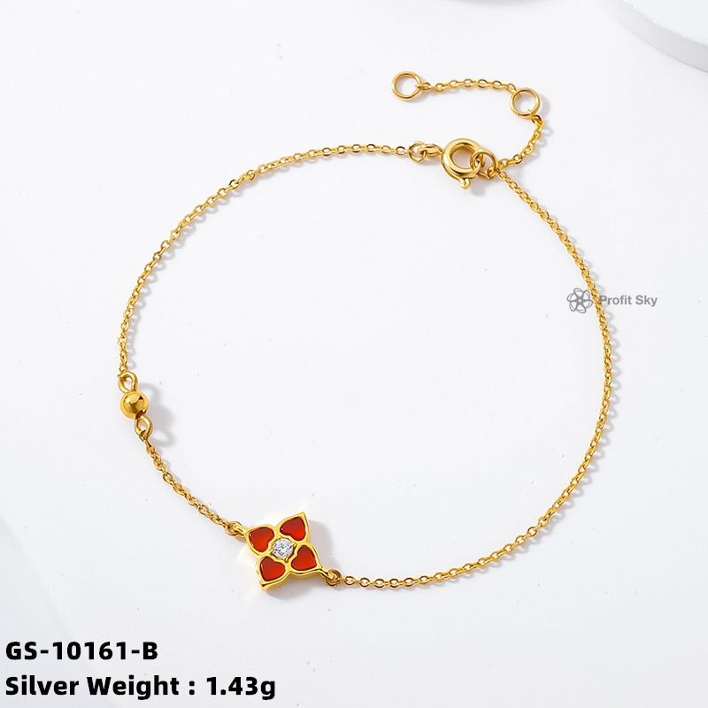 Peridot Perfection: Silver Gemstone Chain Bracelet