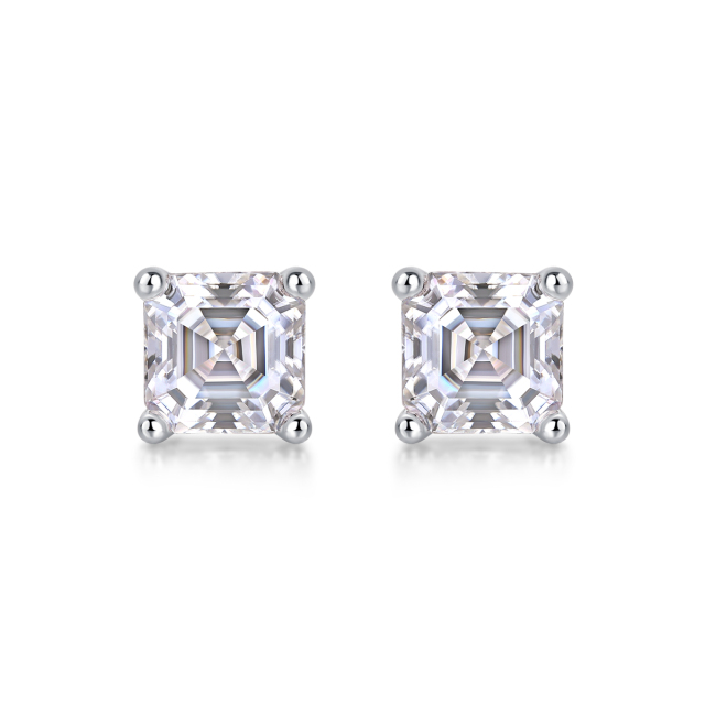 Customized Elegance: Personalized Sterling Silver Hoop Earrings