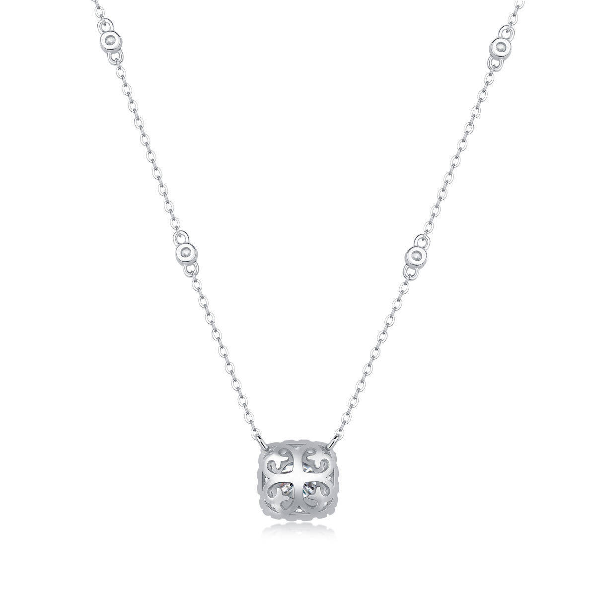 Affordable Luxury: Brilliant Moissanite Necklace