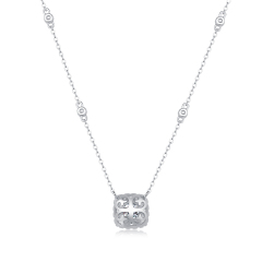Affordable Luxury: Brilliant Moissanite Necklace