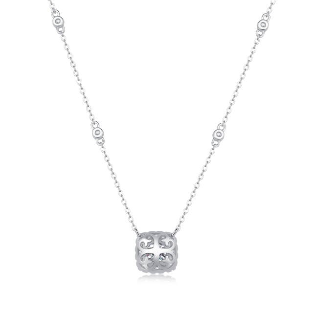 Affordable Luxury: Brilliant Moissanite Necklace