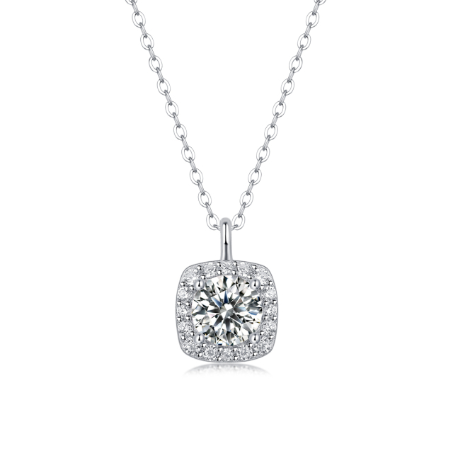 Customizable Moissanite Diamond Pendant Jewelry