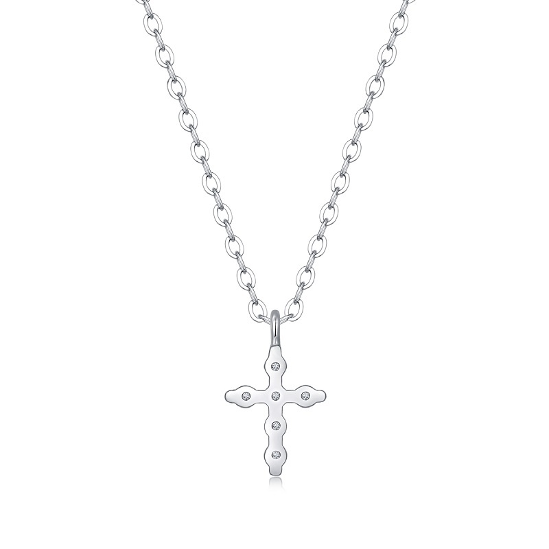 Moissanite Sunflower Pendant Jewelry