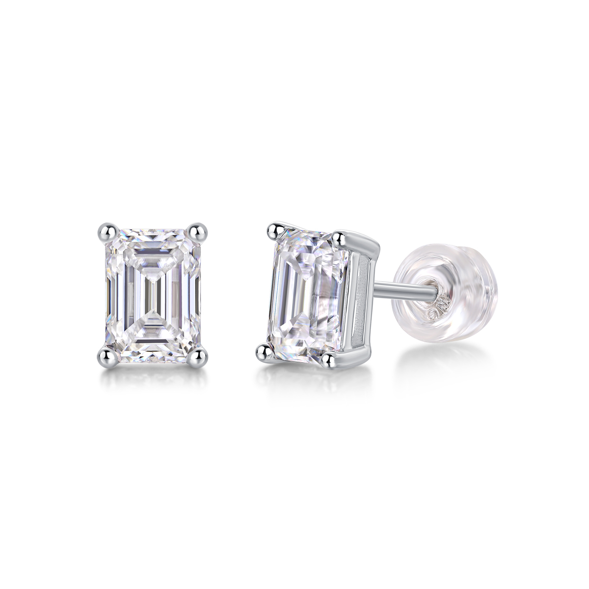 Customizable Moissanite Stud Earrings for Every Occasion