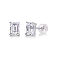 Customizable Moissanite Stud Earrings for Every Occasion