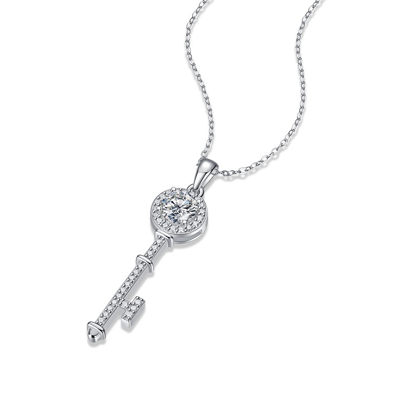 Affordable Luxury: Brilliant Moissanite Necklace