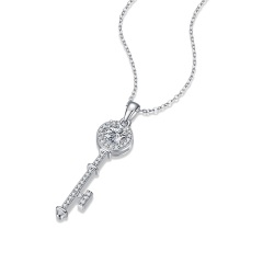 Affordable Luxury: Brilliant Moissanite Necklace