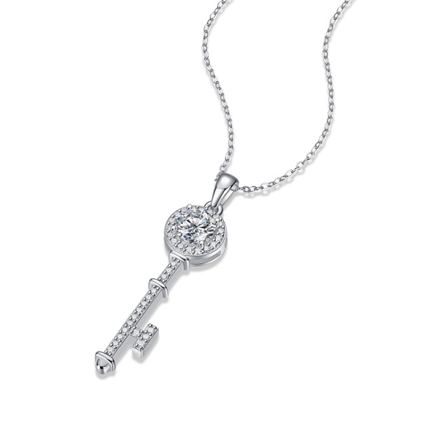 Affordable Luxury: Brilliant Moissanite Necklace