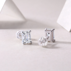 Customizable Moissanite Stud Earrings for Every Occasion