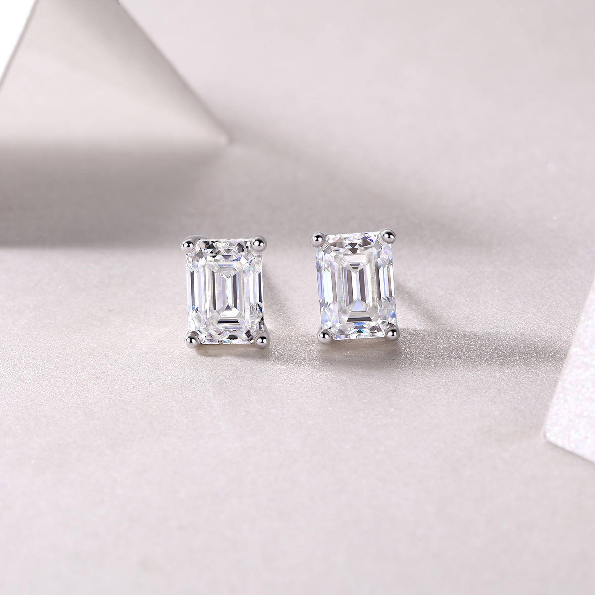 Customizable Moissanite Stud Earrings for Every Occasion