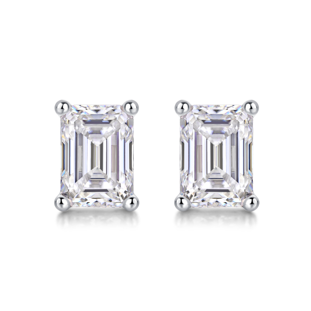 Timeless Elegance: Moissanite Diamond Stud Earrings