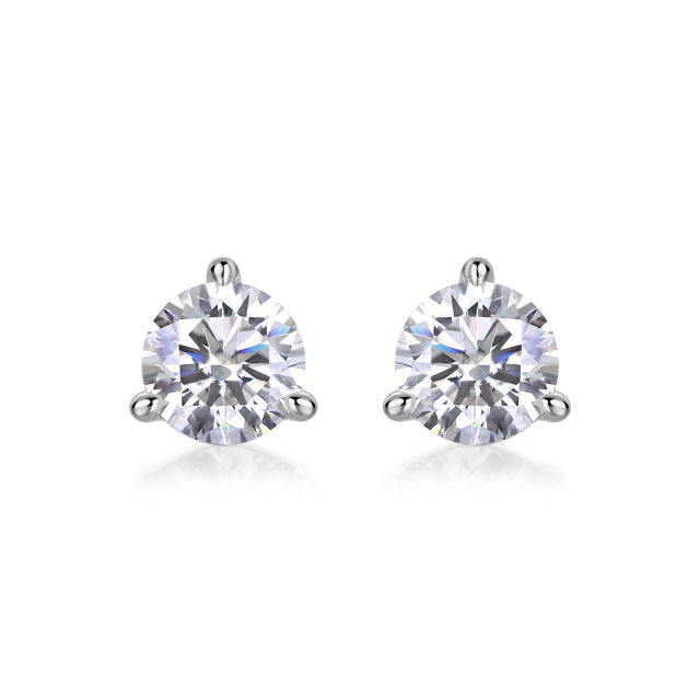Customizable Moissanite Stud Earrings for Every Occasion