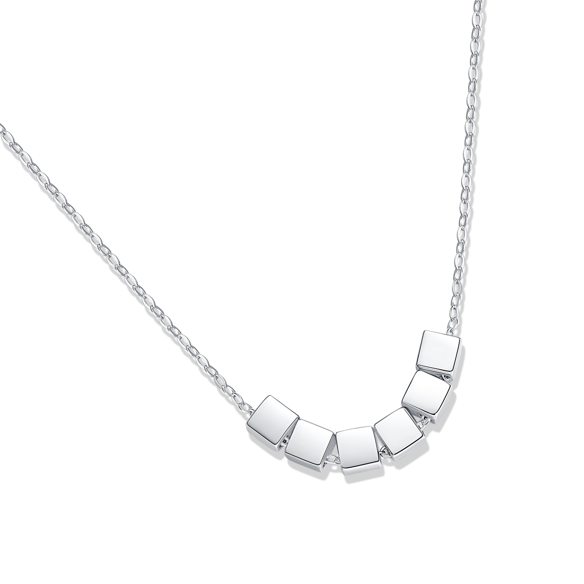 Timeless Moissanite Halo Pendant Necklace