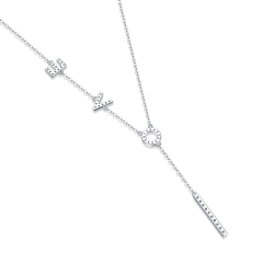 Moissanite Starburst Pendant Necklace