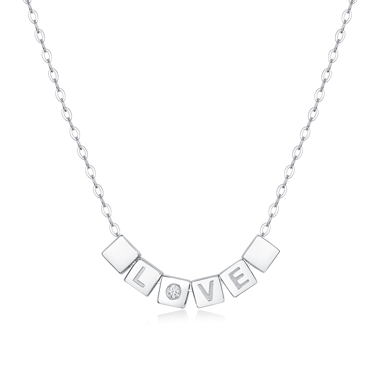 Timeless Moissanite Halo Pendant Necklace