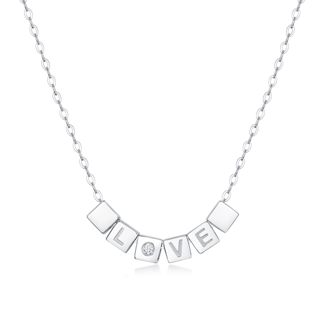 Timeless Moissanite Halo Pendant Necklace