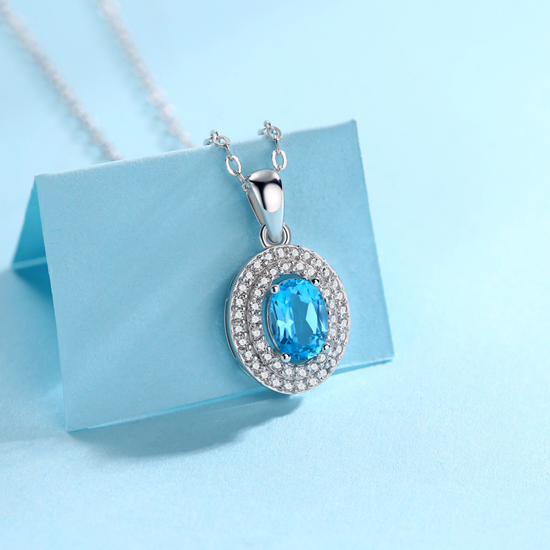 Customizable Moissanite Diamond Pendant Jewelry