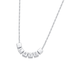 Moissanite Crescent Moon Necklace