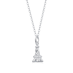 Timeless Moissanite Halo Pendant Necklace