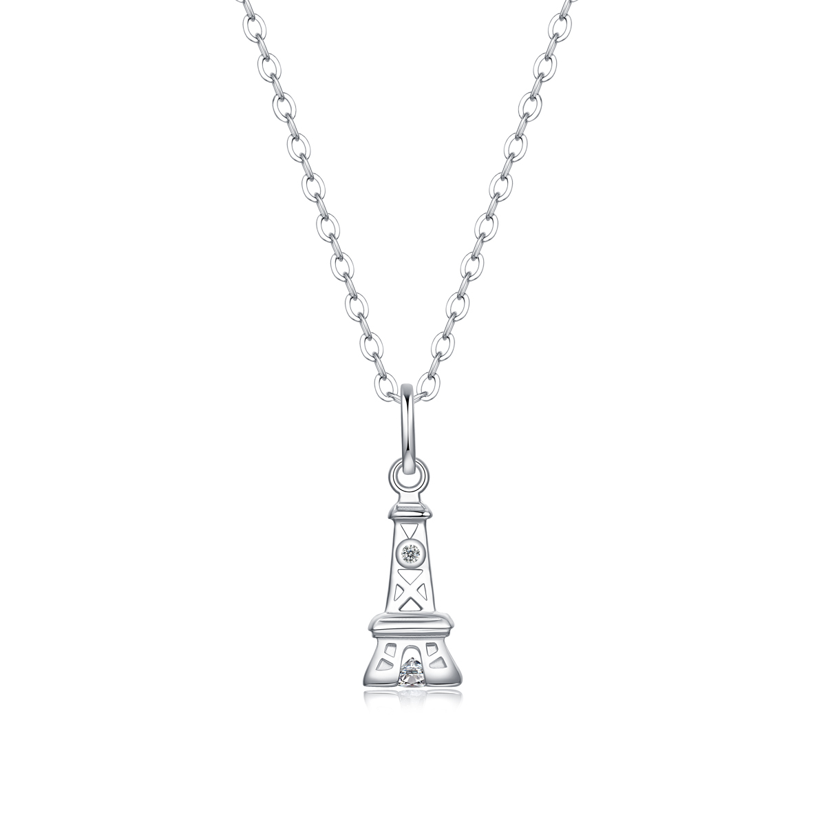 Affordable Luxury: Brilliant Moissanite Necklace
