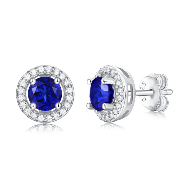 Blue Topaz Sterling Silver Studs for Every Occasion