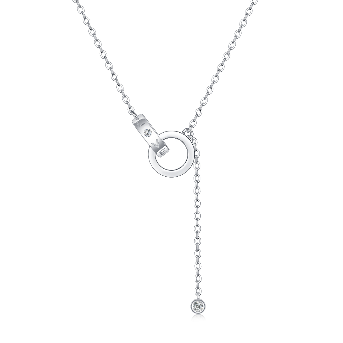 Affordable Luxury: Brilliant Moissanite Necklace