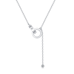 Affordable Luxury: Brilliant Moissanite Necklace