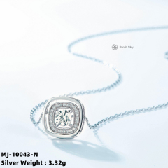 Vintage-Inspired Moissanite Pendant